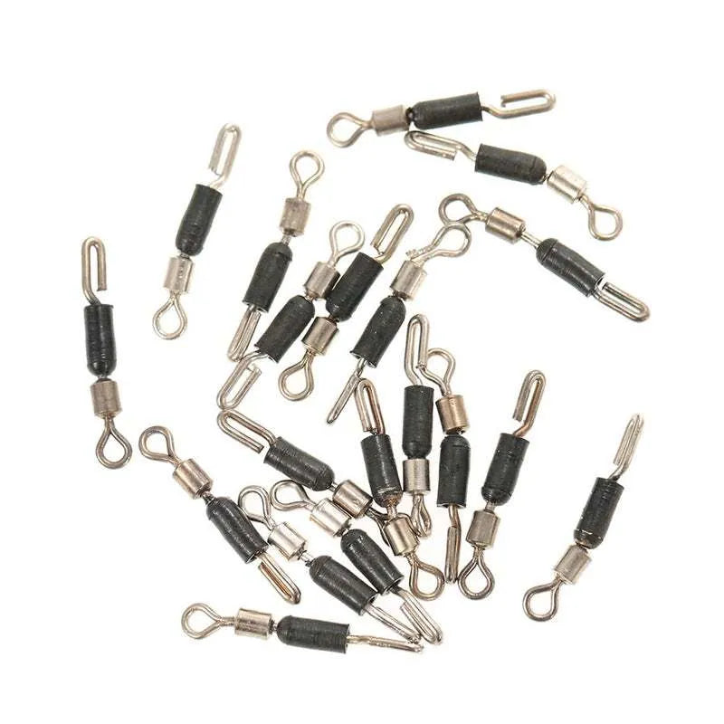 Wire clip silicone opening swivel pin fishing accessory in three sizes