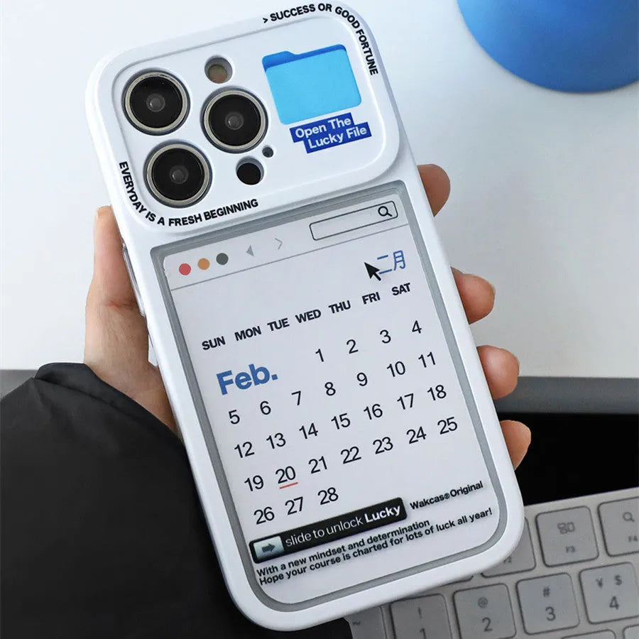 Soft rubber mobile phone case with replaceable design in simple ins style for iPhone