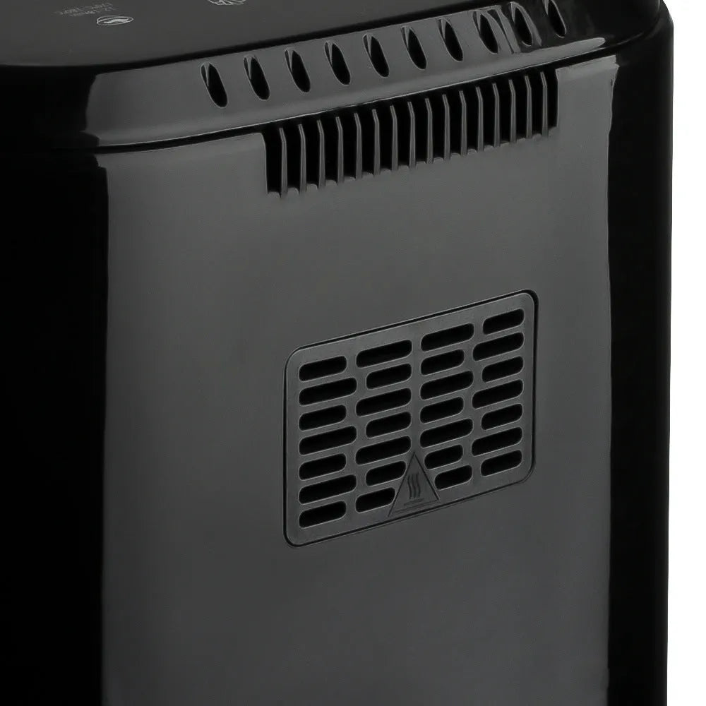 Multifunctional visual air fryer with touch control and plastic body for home use
