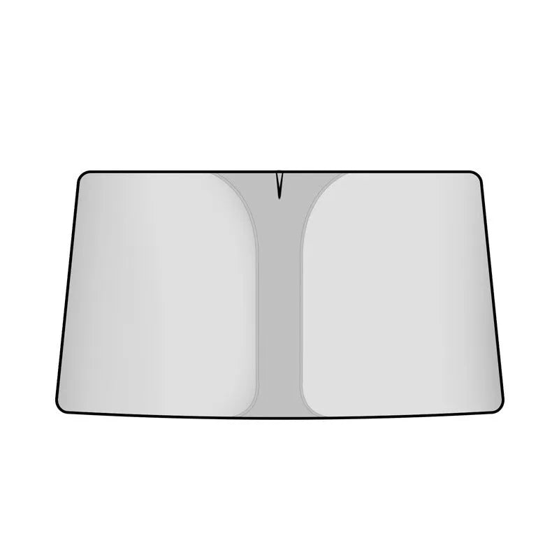 Car double ring front shield sun shade for windscreen sun protection.