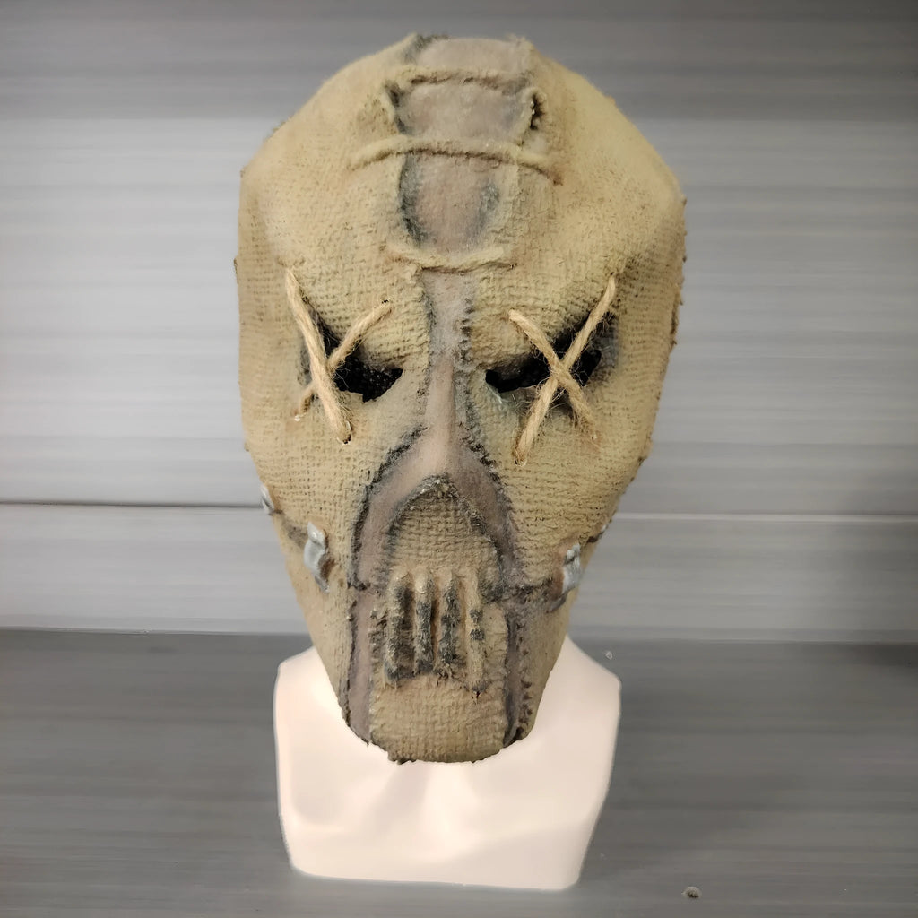 Latex scar skull horror mask head cover for Halloween costumes.