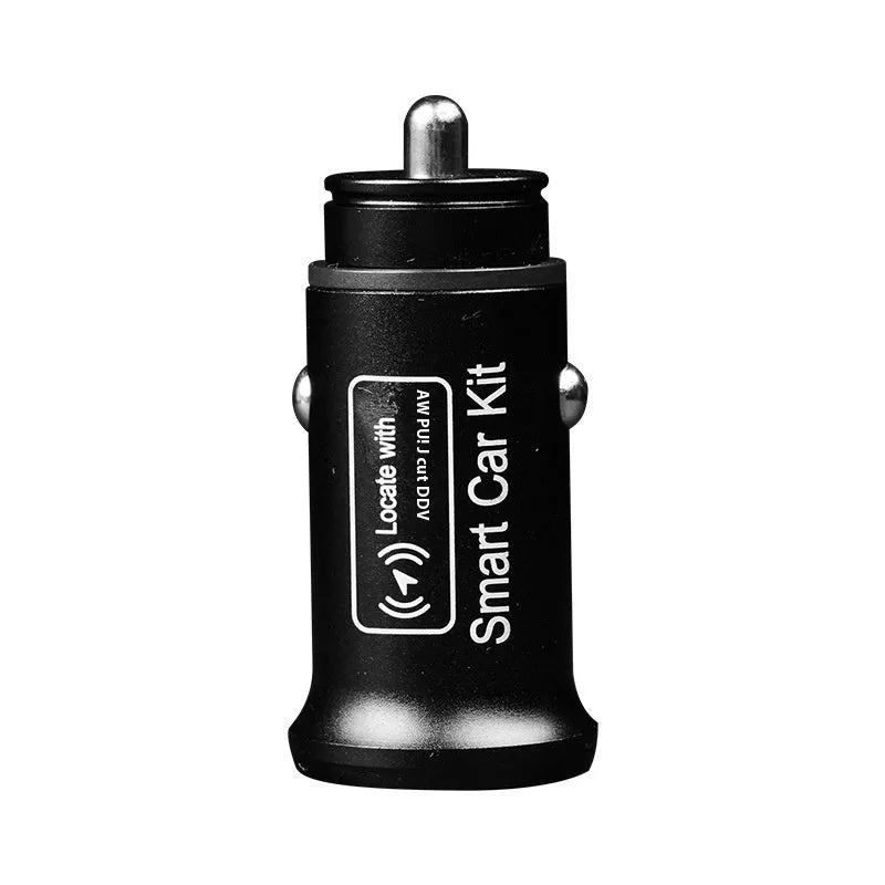 Black OBD-II plug-in GPS car tracker device for vehicle location tracking and remote immobilisation
