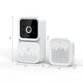 White X6 wireless video doorbell with infrared night vision camera and Ding Dong ringtone, USB charging, no wiring installation