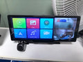 10.26-inch touch screen car navigation and dash cam with front and rear cameras