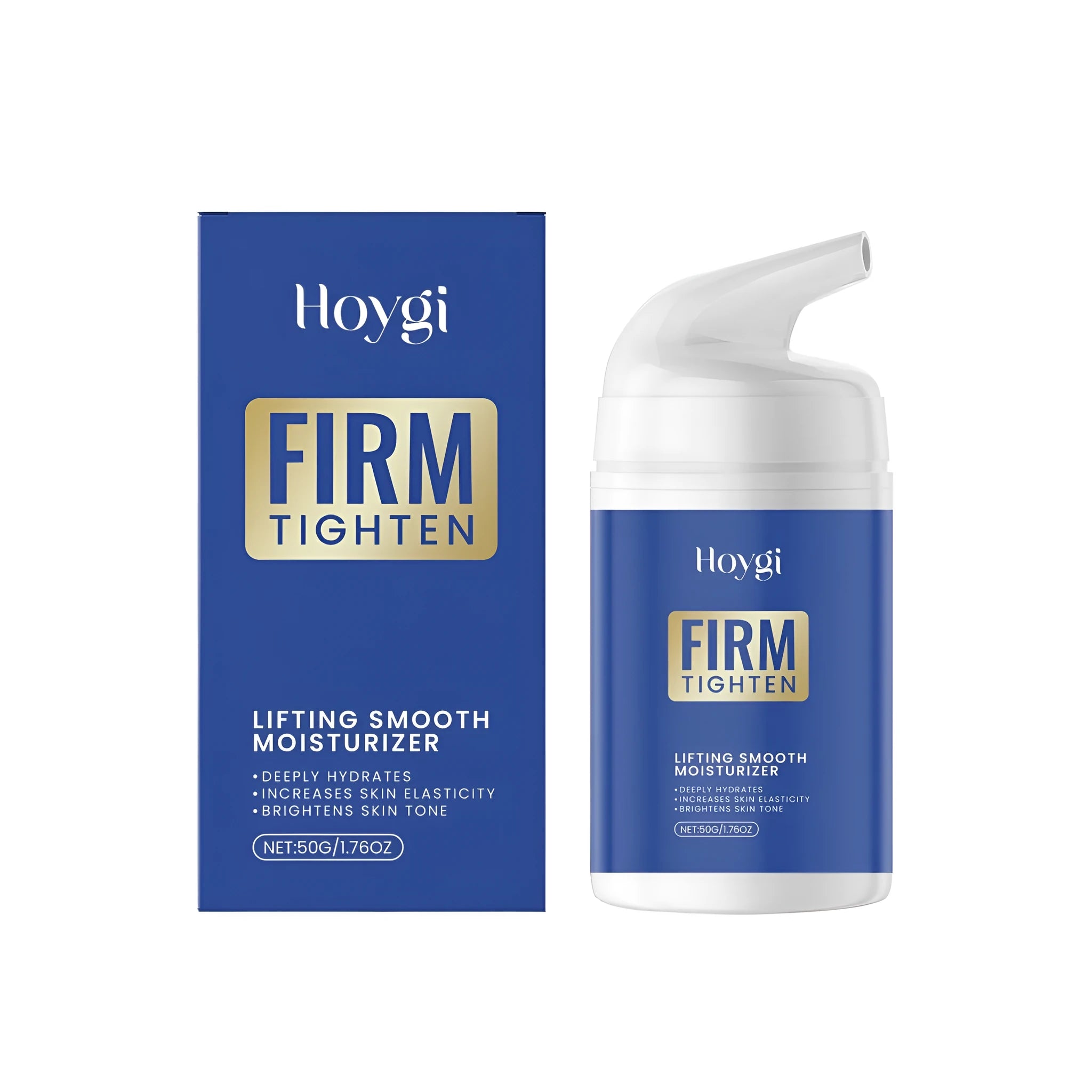 50g jar of Lifting Smooth Moisturiser face cream with hyaluronic acid and shea butter.
