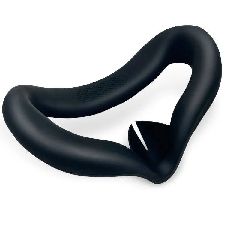 Black silicone glasses accessories set with protective cover, eye mask, and handles