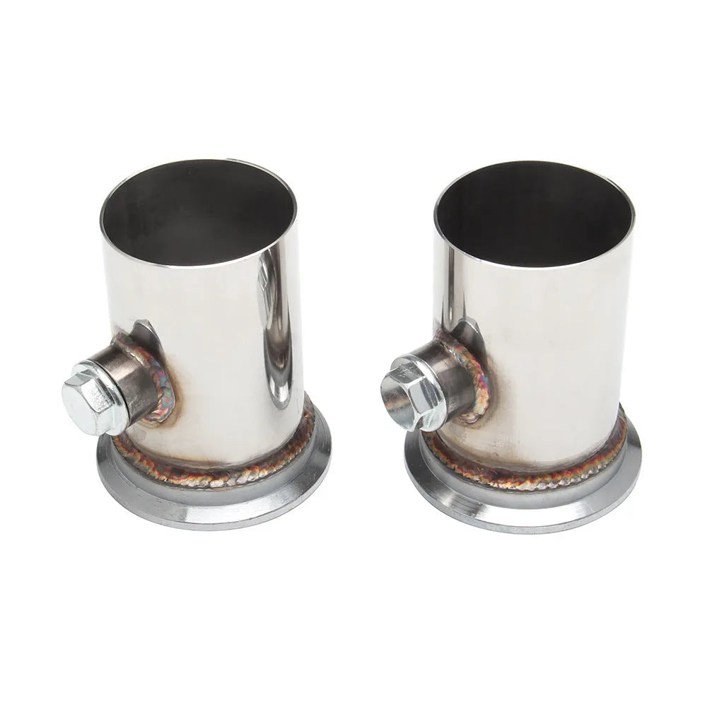 Silver 304 stainless steel performance exhaust manifold for Chevrolet LS1 LS2 LS3 LS6 engines