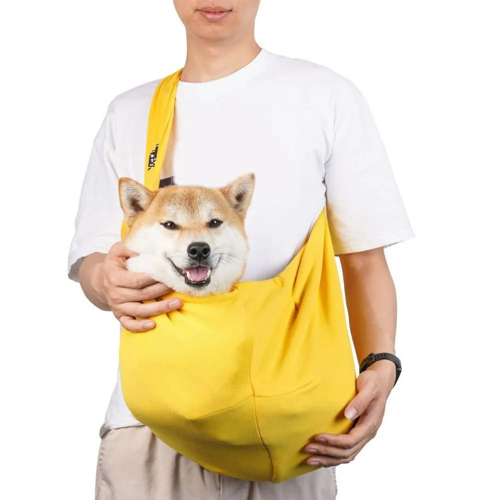 Large folding cat messenger backpack with breathable mesh panel, shown in multiple colour options.
