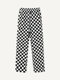 Wild Trend avant-garde polyester trousers in a single style shown on a model, available from size S to 5XL