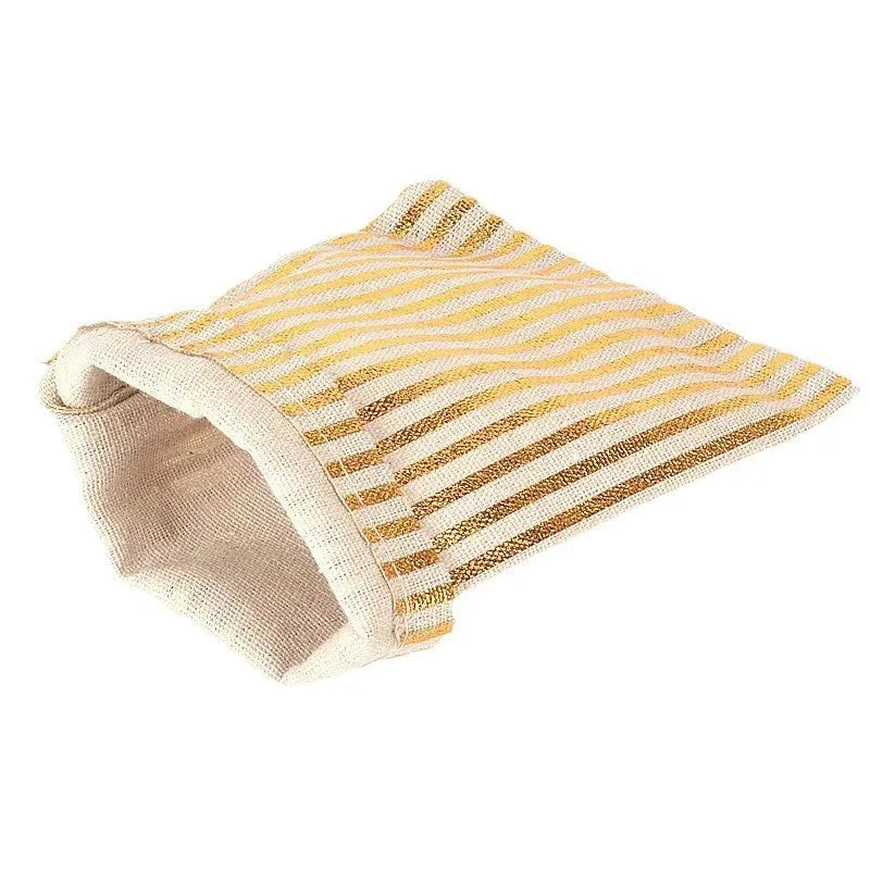 Christmas cotton and linen drawstring bags with digital tags 1-24, clips, hanging ropes, and hemp rope in 10x15cm and 13x18cm sizes
