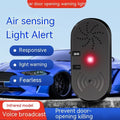 Black car door reminder with infrared sensor for vehicle door status detection