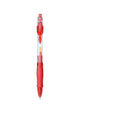 A black, blue, or red plastic gel pen with a 0.5mm fine tip for writing.