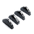 Triangular automotive rear spoiler in ABS plastic for general motors vehicles with mounting hardware