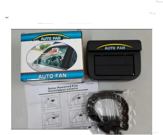 Solar car cooler ABS cool box with exhaust fan low and high power options
