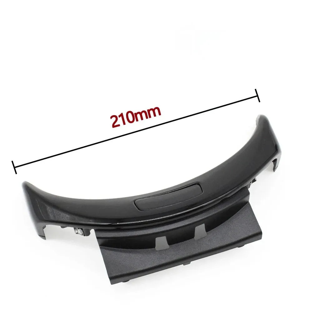 Mercedes C-Class GLC-Class armrest console button replacement panel in electroplated finish