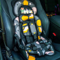 Child safety seat car dining chair adjustable polyester removable washable Blue Green Grey Purple