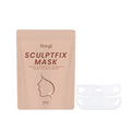 V-shaped hydrogel chin mask patch for skincare application on the jawline