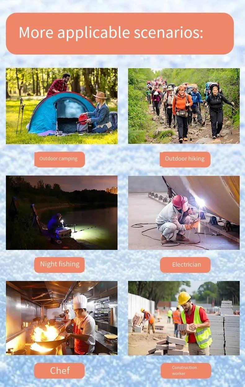 Black 2025 model waist-hung personal fan with waist buckle and neck lanyard for outdoor use.