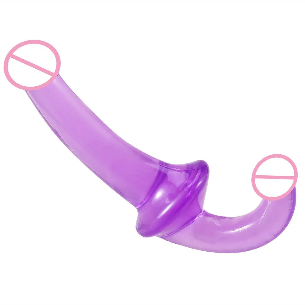 Slim TPE butt plug with simulation texture in pink, 20 x 6.6cm size