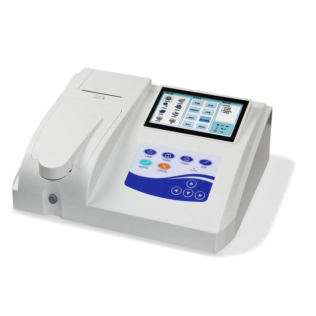 CONTEC BC300 semi-automatic biochemistry blood analyser unit on a laboratory bench
