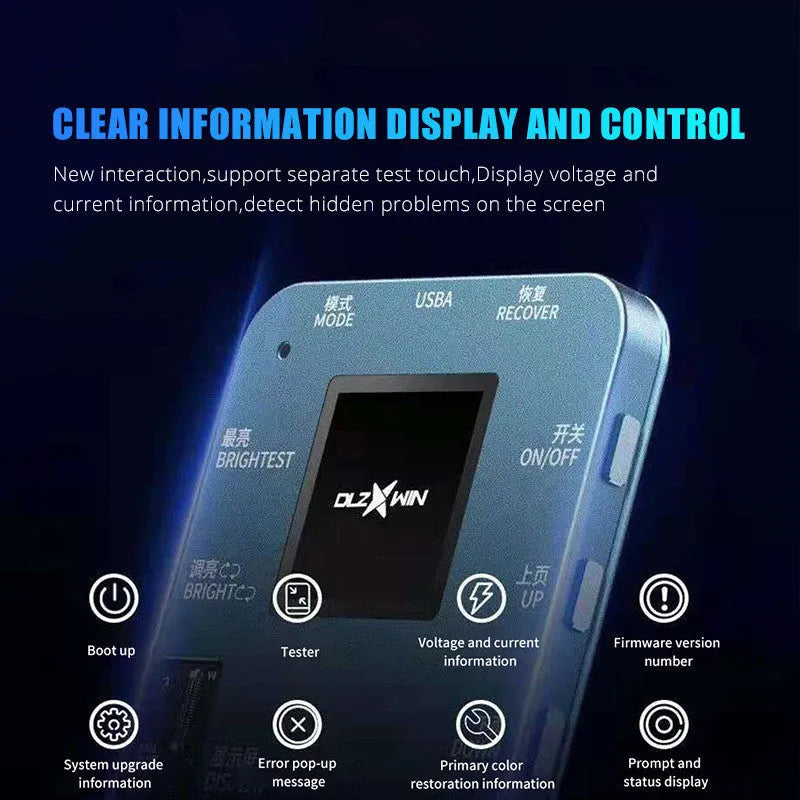 S300 mobile phone screen tester for Huawei 37 models with LED display diagnostic interface