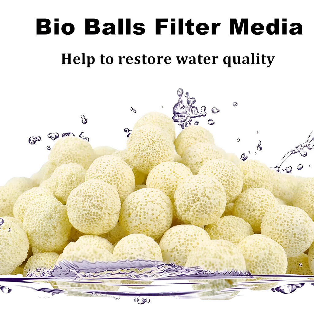 500g pack of 20mm aquarium bacteria balls for fish tank filter media