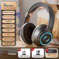 Wireless Bluetooth headset with subwoofer, noise reduction, breathing light, silicone head-mounted, available in multiple colours
