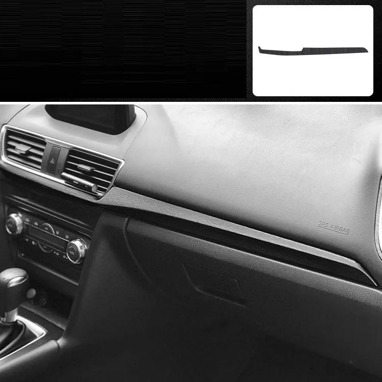 Unksera car interior decorative film sticker kit for centre console and instrument panel application.