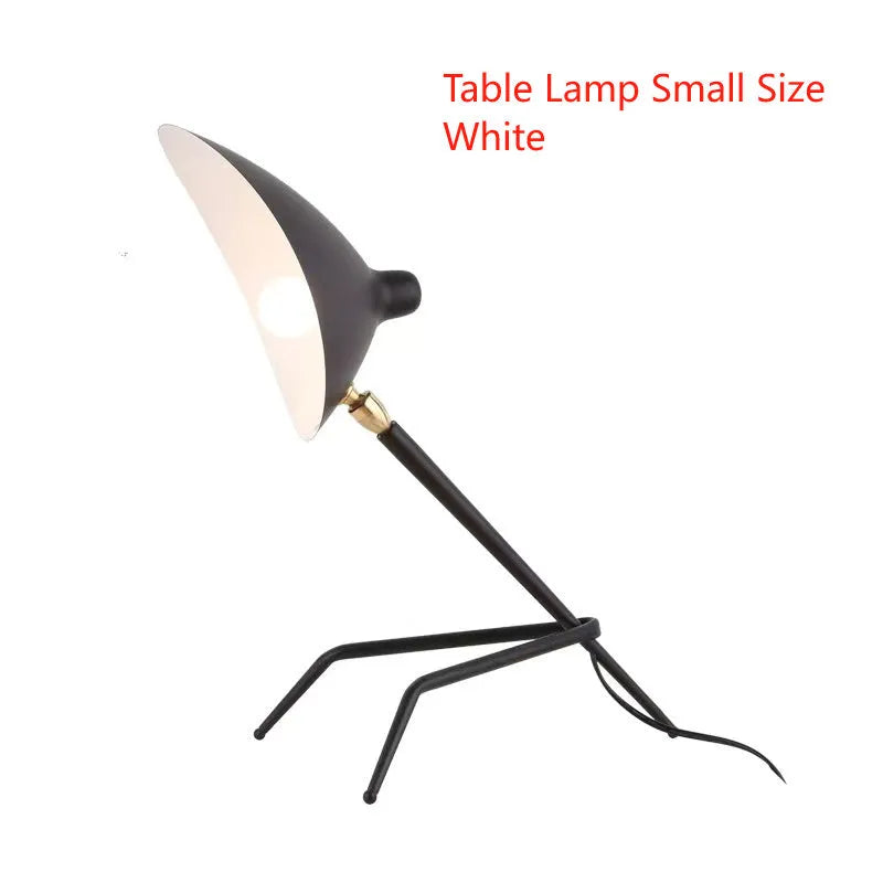 Duck tongue floor lamp or table lamp in black or white, Nordic style, 220V, for bedroom or study
