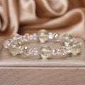 Women's light luxury artificial crystal bracelet in lemon crystal colour with animal and zodiac design