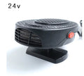 12V car winter heating fan 150W black PA+ABS with cord for defrosting windscreen
