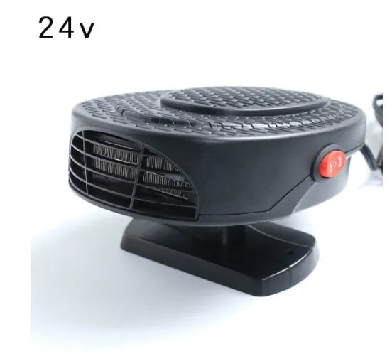 12V car winter heating fan 150W black PA+ABS with cord for defrosting windscreen