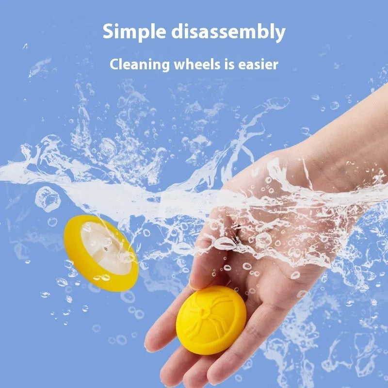 Electric cat toy mouse with remote control in blue and yellow colour options for indoor pet play