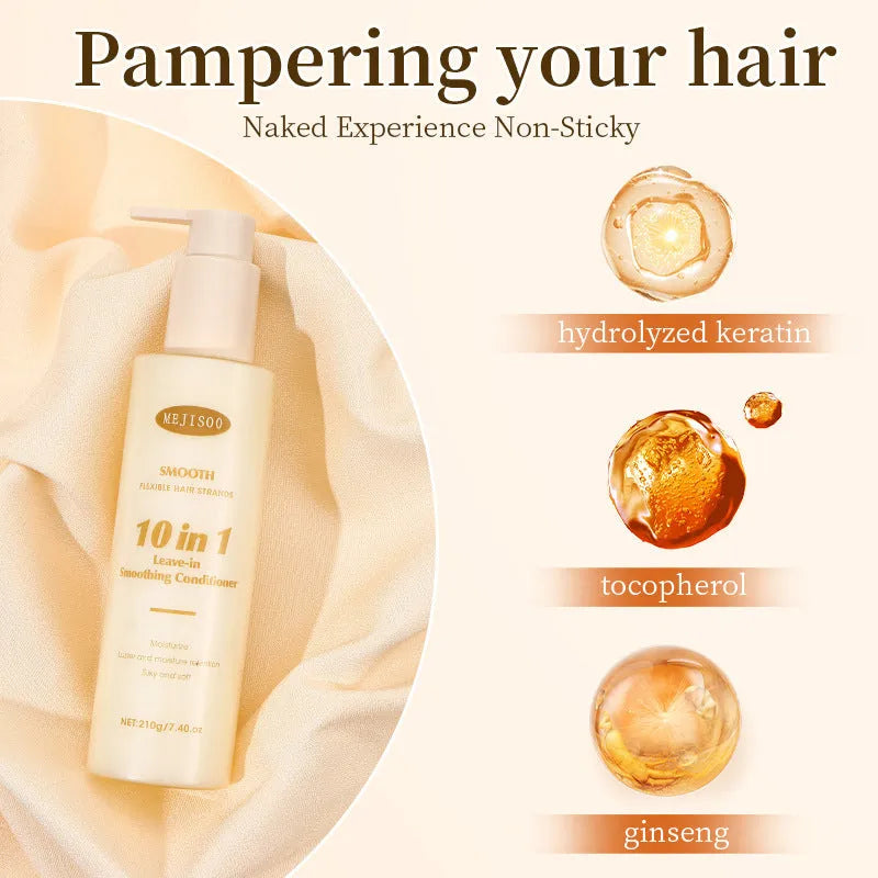 210g wash-free hair conditioner bottle for ladies with moisturising and anti-hair loss properties