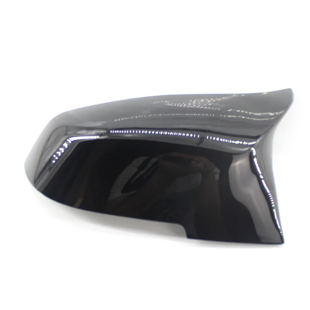 Paint bright black modified horn rearview mirror shell for BMW 3 Series and 4 Series F-model cars.