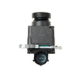 Black plastic rear view reversing camera for Dodge trucks with rotating adjustment