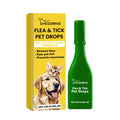 1ml dog insect repellent drops for fleas lice ticks with mugwort and arnica extracts