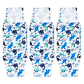 Male dog diaper in polyester, wrap style for male dogs, sizes S-XL, multiple colours.