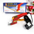Portable metal electrofusion pliers for manual baler with US plug and buckle-free packing head