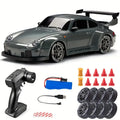 Proportional remote control drift car in Y914 cloudy blue colour with plastic body and USB charging