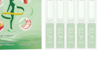 Boxed abdomen slimming care drops with five 50g pieces for body shaping and contour support