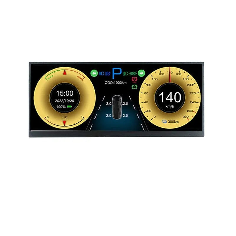 12.3-inch TFT vehicle display screen for car navigation system