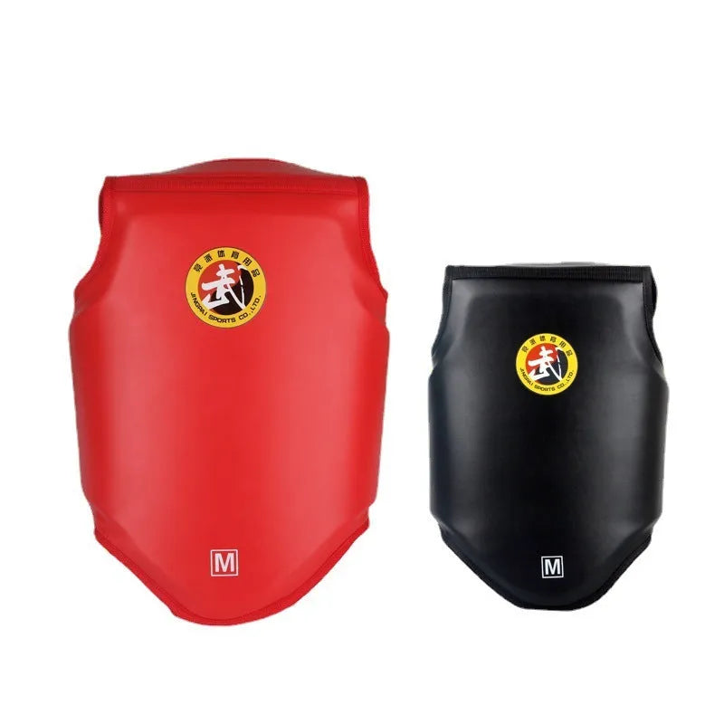 PU boxing helmet for fighting training in red, blue, or black colours available in S, M, L sizes