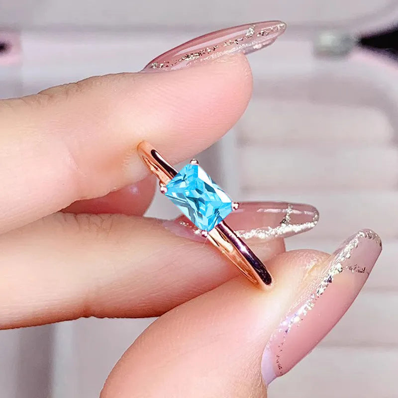 Copper bracelet ring with zircon micro inlay detailing, geometry shape, and love heart elements.