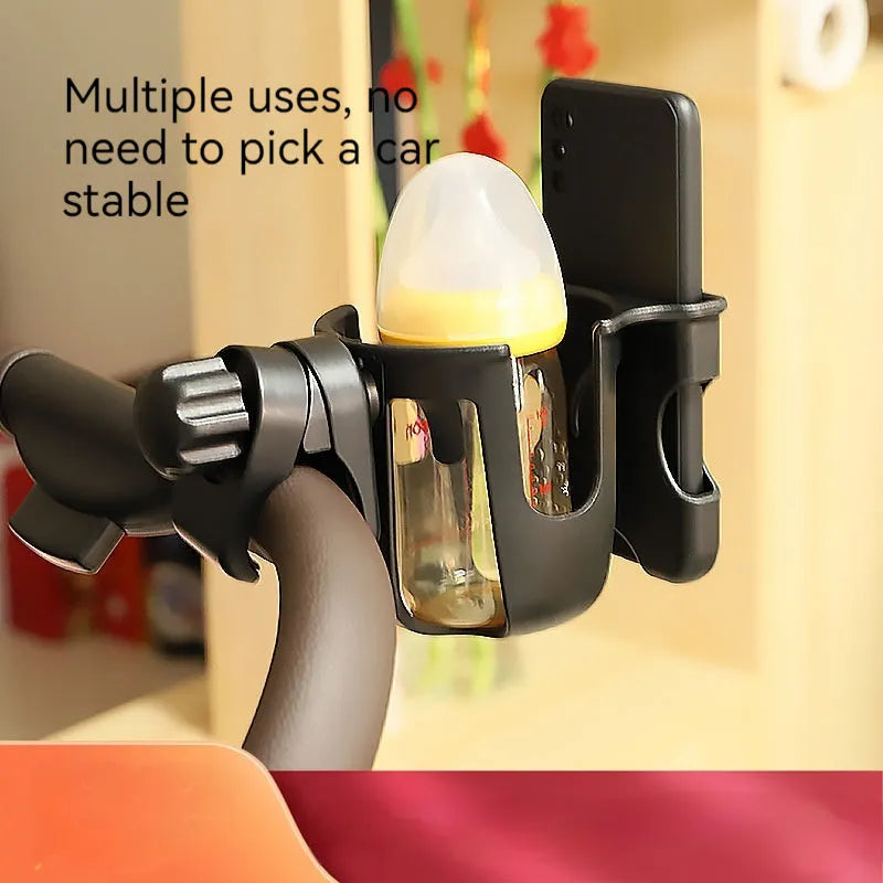 Black, green, and pink universal ABS plastic car cup holder measuring 19x10x11.3 cm.