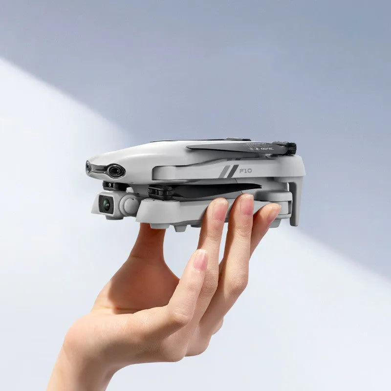 8K UAV drone with dual camera, ESC gimbal, and dual GPS in flight outdoors