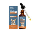 60ml dog probiotic soothing drops with digestive enzymes and pumpkin seed extract