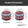 Tube of automotive cold glue for car dent repair with 75g or 100g size options