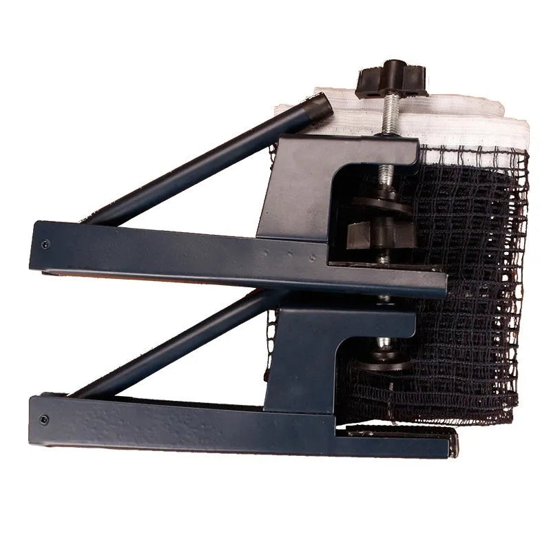 Table tennis ball column and frame set with a large thickened universal clip for indoor tables.
