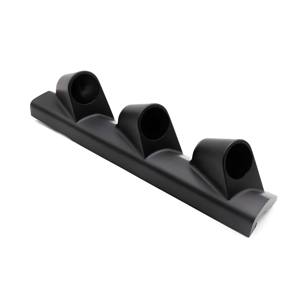 Black three-hole right drive instrument stand for 52mm car gauges